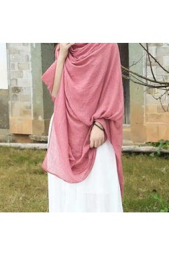 SScarf female pink bib Korean wild silk scarf