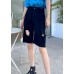 Chic Black High Waist Hole shorts Pants